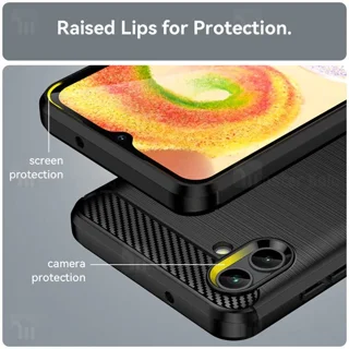 قاب فیبر کربنی سامسونگ Samsung Galaxy A04 Rugged Armor Fiber Carbon - تصویر 4