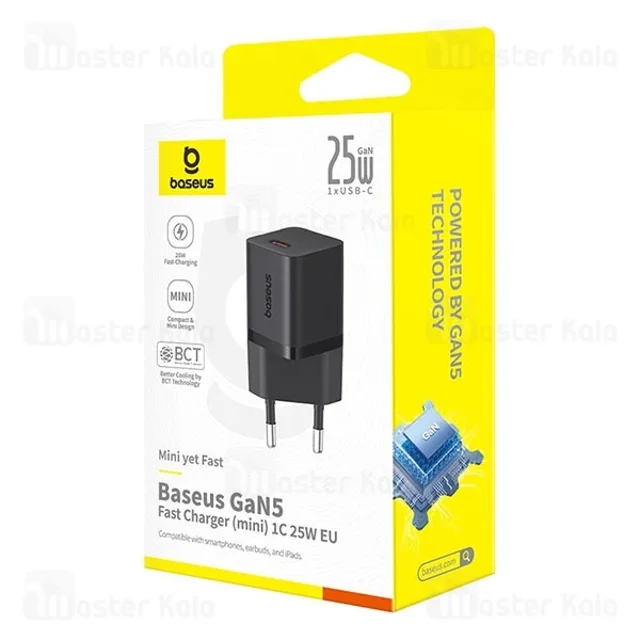 شارژر دیواری بیسوس Baseus GAN5 1C P10110909113-00 EU توان 25 وات - تصویر 8