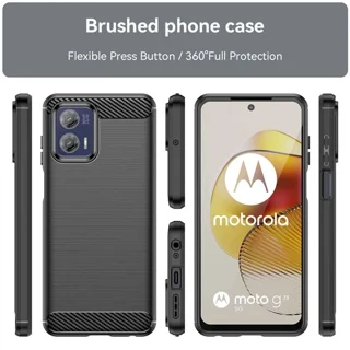قاب فیبر کربنی موتورولا Motorola Moto G73 Rugged Armor Fiber Carbon - تصویر 3