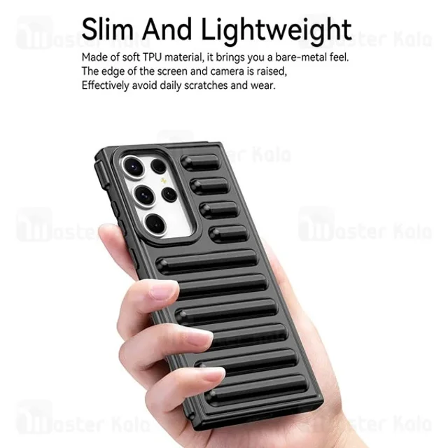 قاب پافر ضد ضربه سامسونگ Samsung Galaxy S23 Ultra TPU Capsule Shockproof - تصویر 4