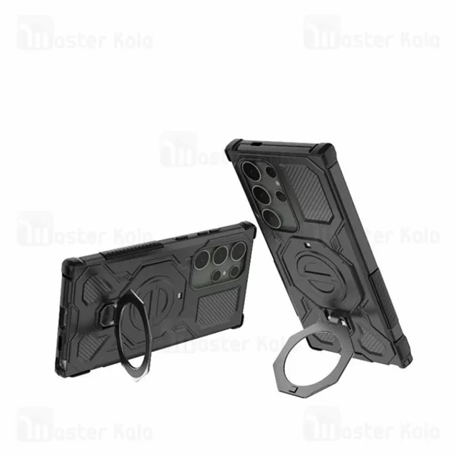 قاب ضد ضربه مگنتی Samsung Galaxy S24 Ultra MK Case - تصویر 4