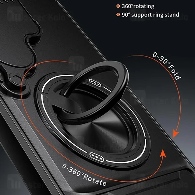 قاب ضد ضربه مگنتی Samsung Galaxy S24 ULTRA Magnetic Multifunctional Case دارای محافظ - تصویر 6