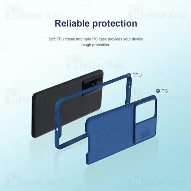 قاب محافظ Xiaomi Redmi K60 / Poco F5 Pro Nillkin CamShield Pro Case دارای محافظ دوربین - تصویر 7
