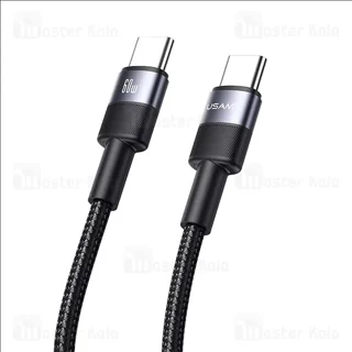 کابل Type C به Type C یوسمز Usams SJ724 طول 1.2 متر توان 60 وات - تصویر 3