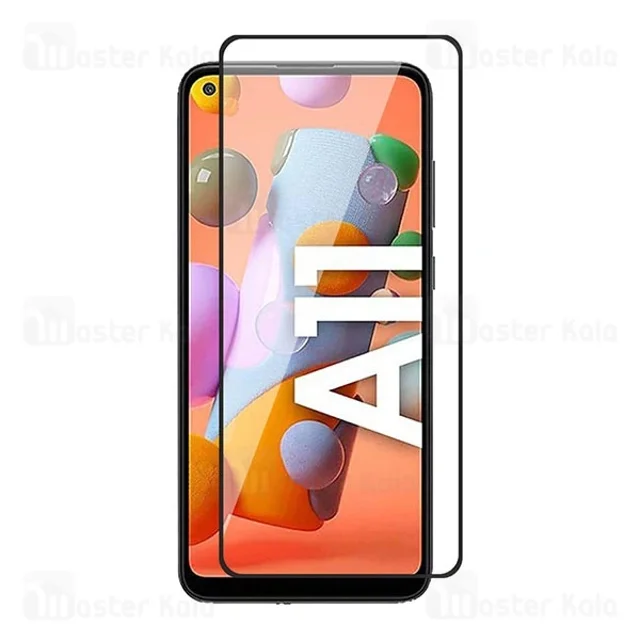 گلس تمام صفحه تمام چسب Samsung Galaxy A11 Super D Glass - تصویر 2