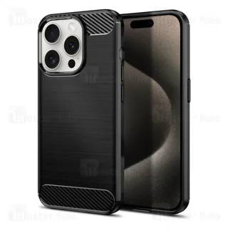 قاب فیبر کربنی آیفون Apple iPhone 16 Pro Max Rugged Armor Fiber Carbon - تصویر 2