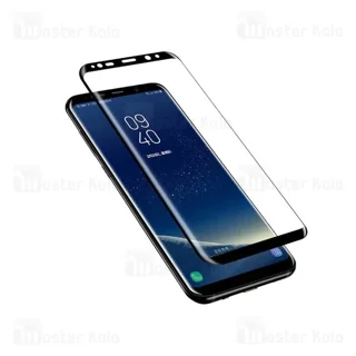 گلس تمام صفحه تمام چسب خمیده سامسونگ Samsung Galaxy S8 Plus / S9 Plus Glass - تصویر 2