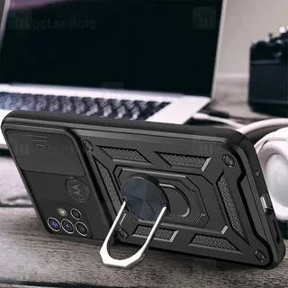 گارد محافظ ضد ضربه انگشتی Motorola Moto G20 / G30 SHUNIJA Case دارای محافظ دوربین - تصویر 2