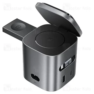 استند و شارژر وایرلس چند کاره مگ سیف ایس فست ACEFAST Z9 با قابلیت شارژ اپل واچ - تصویر 3