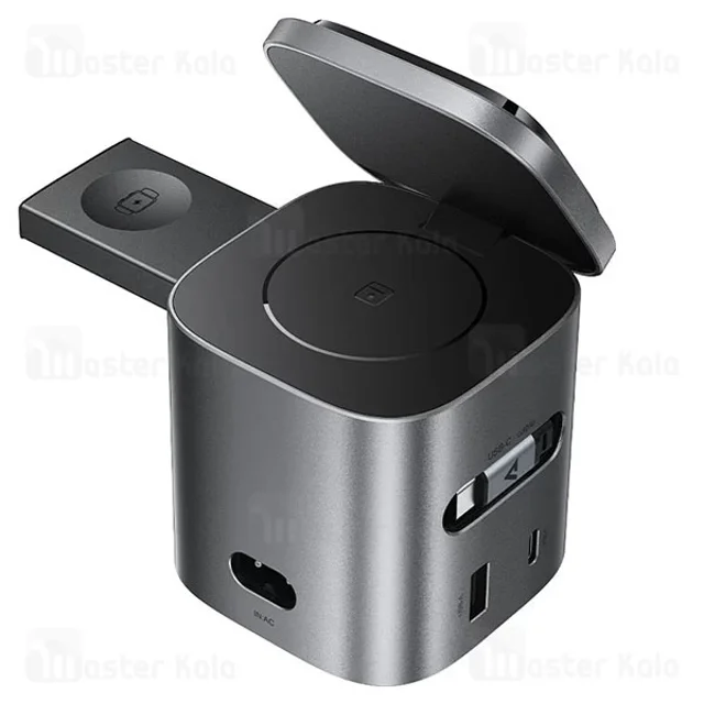 استند و شارژر وایرلس چند کاره مگ سیف ایس فست ACEFAST Z9 با قابلیت شارژ اپل واچ - تصویر 3