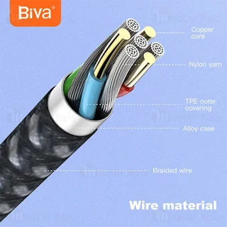 کابل تبدیل لایتنینگ به Aux بیوا Biva Jack-01L - تصویر 4