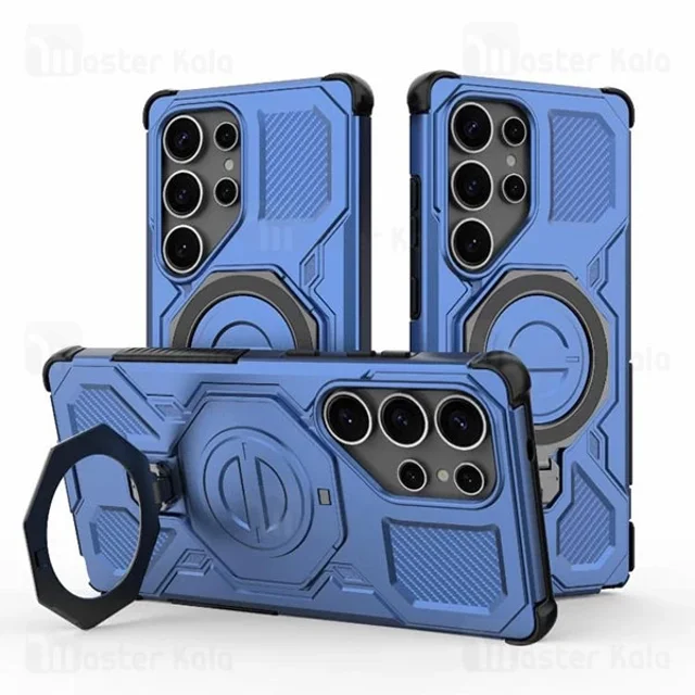 قاب ضد ضربه مگنتی Samsung Galaxy S25 Ultra MK Case - تصویر 2