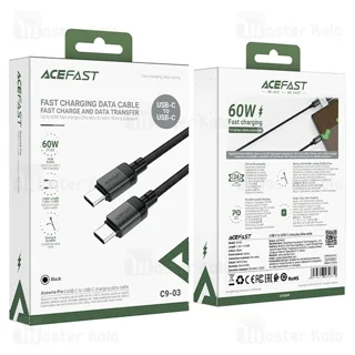 کابل Type-C به Type-C ایس فست ACEFAST C9-03 طول 1.2 متر توان 60 وات - تصویر 8