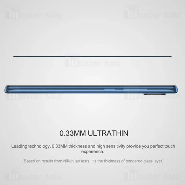 محافظ صفحه شیشه ای تمام صفحه تمام چسب نیلکین Xiaomi Redmi Note 9 / Redmi 10X 4G Nillkin - تصویر 8