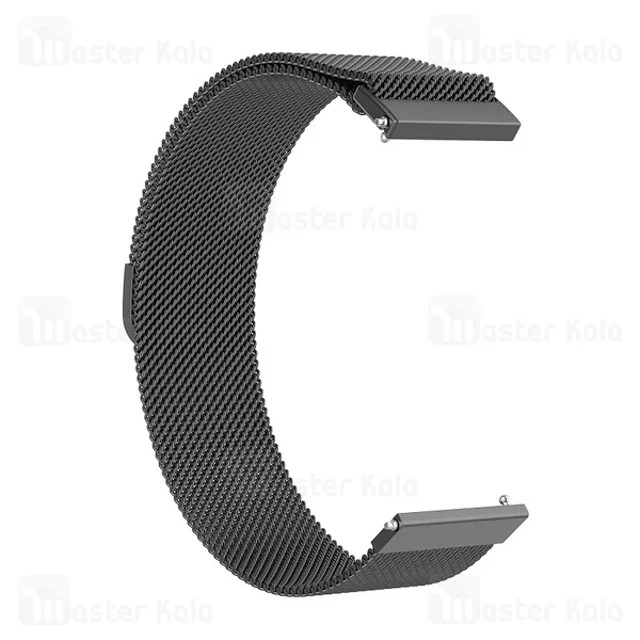 بند فلزی ساعت هوشمند شیائومی Xiaomi Amazfit GTS / GTS 2 / GTS 2e Stainless Steel Milanese - تصویر 7