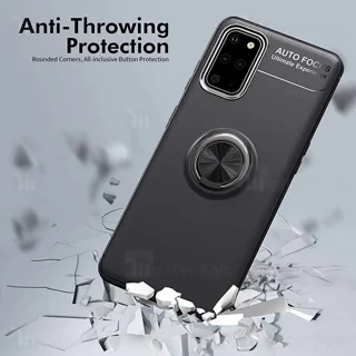 قاب ژله ای طرح چرم انگشتی سامسونگ Samsung Galaxy S20 AutoFocus Magnetic Ring - تصویر 5