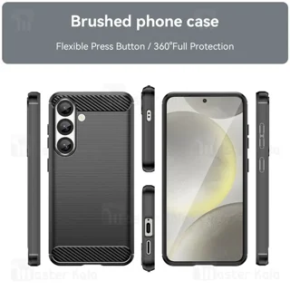 قاب فیبر کربنی سامسونگ Samsung Galaxy S25 Plus Rugged Armor Fiber Carbon - تصویر 3