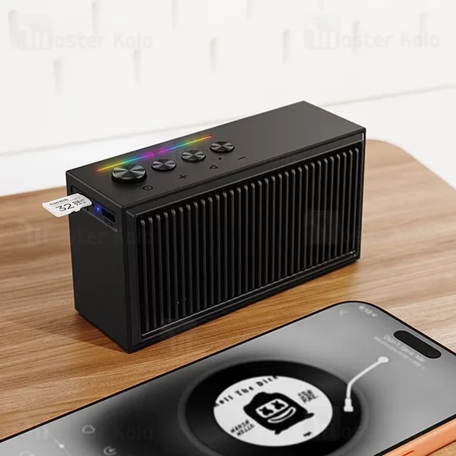 اسپیکر بلوتوث ایس فست ACEFAST K9 Go توان 7 وات رم و فلش خور - تصویر 8