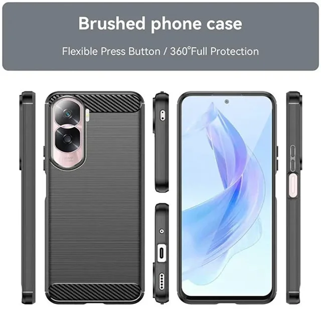 قاب فیبر کربنی Honor 90 Lite Rugged Armor Fiber Carbon - تصویر 6