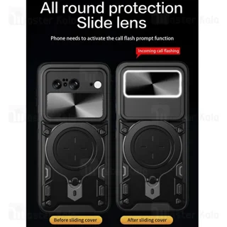قاب ضد ضربه مگنتی گوگل Google Pixel 8 Magnetic Support Case دارای محافظ دوربین - تصویر 3