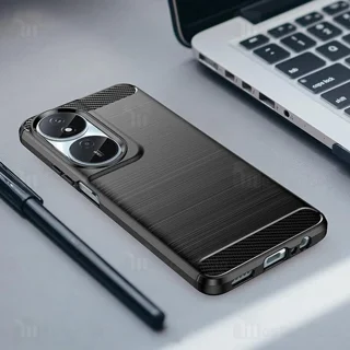 قاب فیبر کربنی هانر Honor X7b / Play 50 Plus Rugged Armor Fiber Carbon - تصویر 3