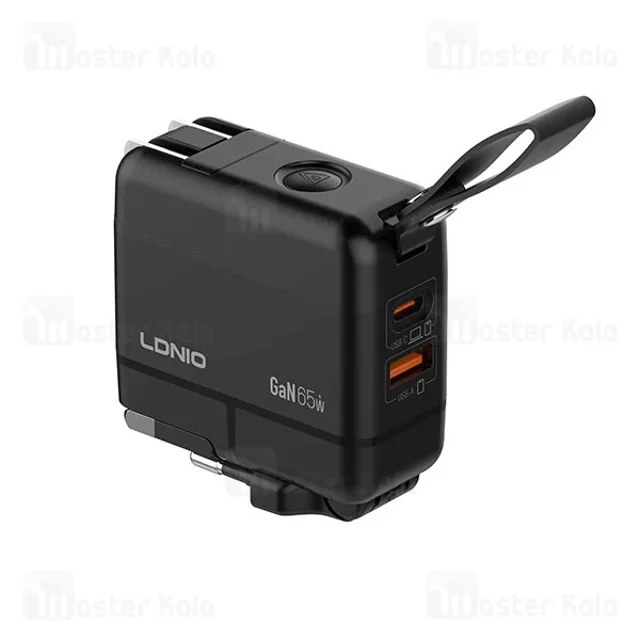 شارژر دیواری الدینیو Ldnio GaN Super Fast Charger Q2618 توان 65 وات - تصویر 5