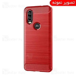 قاب محافظ ژله ای موتورولا Motorola P40 Play Rugged Armor Fiber Carbon - تصویر 5
