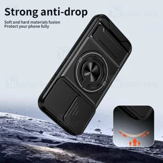 قاب ضد ضربه مگنتی Samsung Galaxy A07 4G Magnetic Multifunctional Case دارای محافظ دوربین - تصویر 2