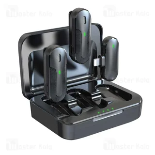 میکروفون بی سیم لایتنینگ بیوا Biva Wireless Microphone WM-05 - تصویر 2