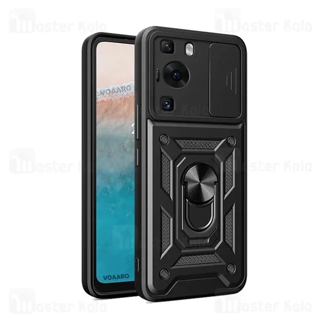 گارد محافظ ضد ضربه انگشتی Huawei P60 / P60 Pro SHUNIJA Case دارای محافظ دوربین - تصویر 2