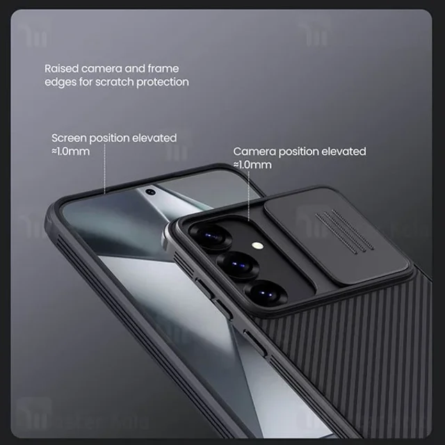 قاب محافظ نیلکین سامسونگ Samsung Galaxy S25 Nillkin CamShield Pro Case دارای محافظ دوربین - تصویر 3