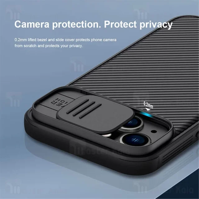 قاب محافظ iPhone 14 Plus Nillkin CamShield Pro Case دارای محافظ دوربین - تصویر 6