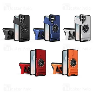 قاب ضد ضربه مگنتی Samsung Galaxy S24 FE Magnetic Multifunctional Case دارای محافظ دوربین - تصویر 2
