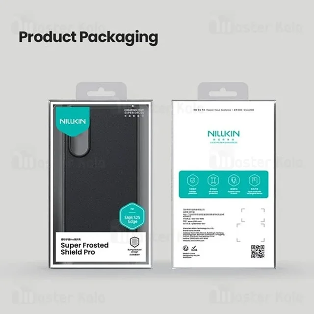 قاب محافظ نیلکین سامسونگ Samsung Galaxy S25 Edge Nillkin Frosted Shield Pro - تصویر 7