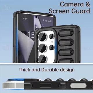 قاب پافر ضد ضربه سامسونگ Samsung Galaxy S25 Ultra TPU Capsule Shockproof - تصویر 5