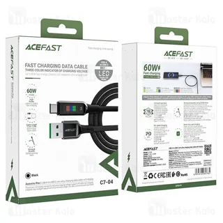 کابل Type-C ایس فست ACEFAST C7-04 طول 1.2 متر توان 60 وات - تصویر 7
