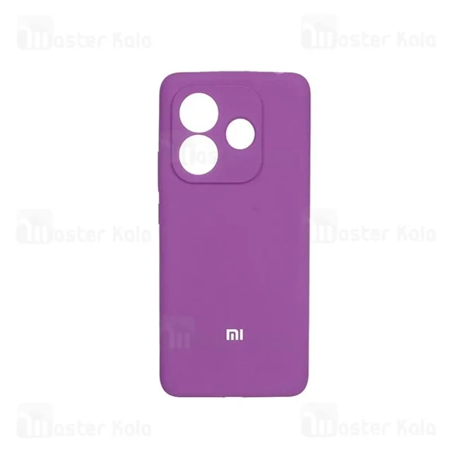 قاب سیلیکونی شیائومی Xiaomi Redmi Note 14 5G China silicone case - تصویر 5