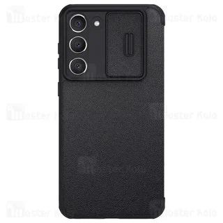 کیف چرمی نیلکین Samsung S23 Plus Nillkin Qin Pro Leather Case دارای محافظ دوربین - تصویر 4