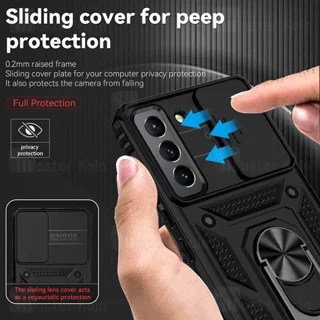 گارد محافظ ضد ضربه انگشتی سامسونگ Samsung Galaxy S22 Plus SHUNIJA Armor Case دارای محافظ - تصویر 8