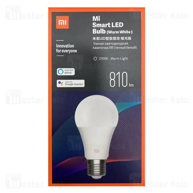 لامپ هوشمند شیائومی Xiaomi Mi Smart LED Bulb Warm White XMBGDP01YLK - تصویر 2