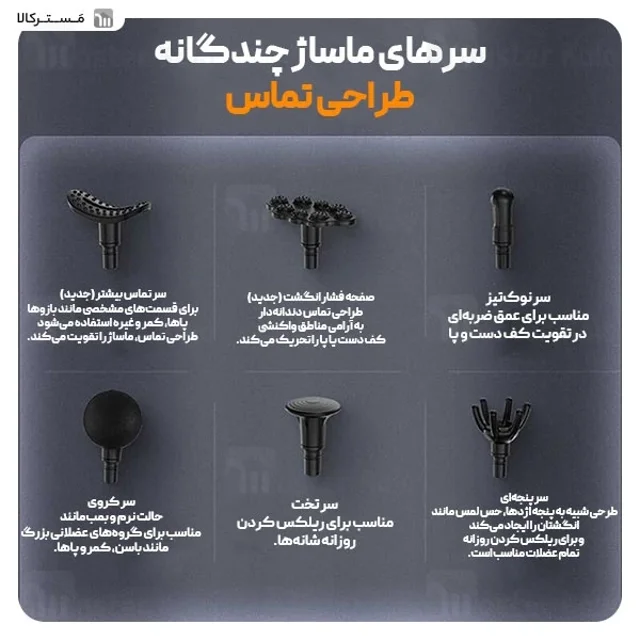 ماساژور تفنگی فیلیپس Philips PPM7323 - تصویر 5