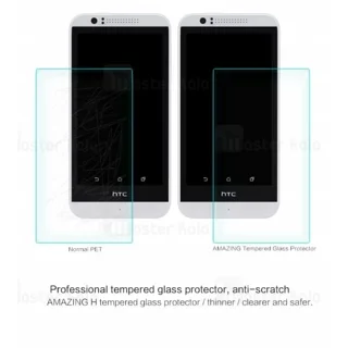 محافظ صفحه نمایش شیشه ای نیلکین اچ تی سی HTC Desire 510 Nillkin H Glass - تصویر 5