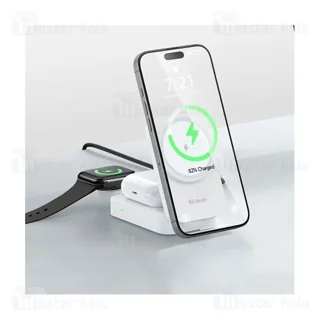 استند و شارژر وایرلس چند کاره مگنتی مک دودو Mcdodo CH-5090 با قابلیت شارژ اپل واچ - تصویر 6