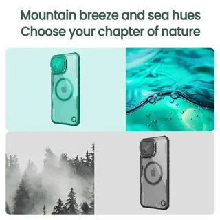 کاور مگنتی نیلکین مدل Iceblade Prop Magnetic MagSafe با محافظ دوربین و استند - رنگ مشکی - تصویر 7
