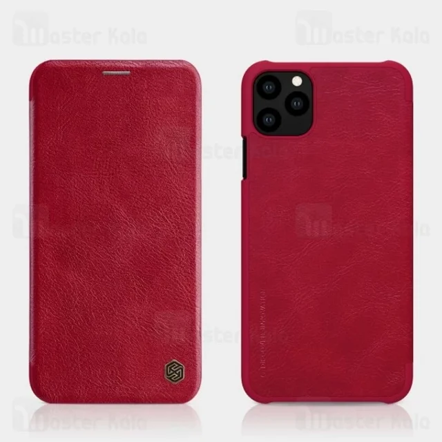 کیف چرمی نیلکین اپل آیفون Apple iPhone 11 Pro Nillkin Qin Leather Case - تصویر 3