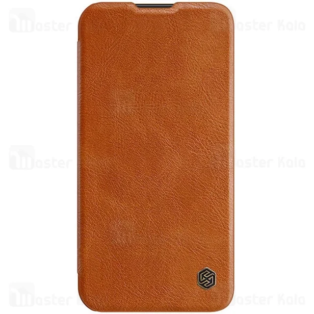 کیف چرمی نیلکین آیفون Apple iPhone 14 Plus Nillkin Qin Pro Leather Case دارای محافظ دوربین - تصویر 5