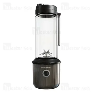 مخلوط کن قابل حمل شارژی پاورولوژی Powerology Press Refresh PSM013BK - تصویر 3