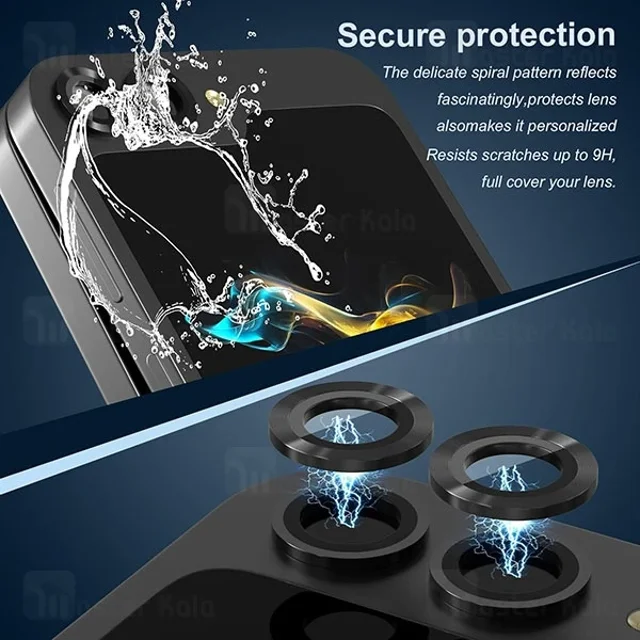 محافظ لنز فلزی دوربین سامسونگ Samsung Galaxy Z Flip 5 Lens Shield - تصویر 3