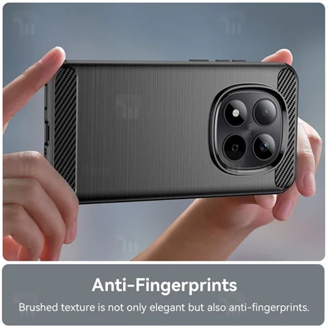 قاب فیبر کربنی شیائومی Xiaomi Redmi Note 15 Pro Plus 5G Rugged Armor Fiber Carbon - تصویر 6