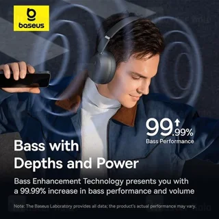هدفون بلوتوث بیسوس Baseus Bass 35 Max Bowie A00070800821-00 - تصویر 4